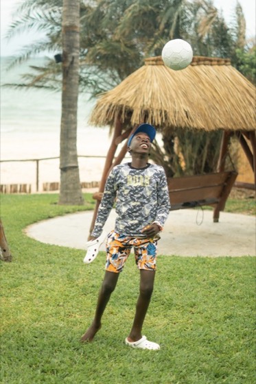 Portrait of Elton, a child at Goodwill Vulnerable Children's Home