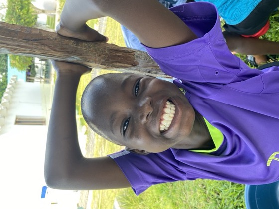 Portrait of Jaime, a child at Goodwill Vulnerable Children's Home