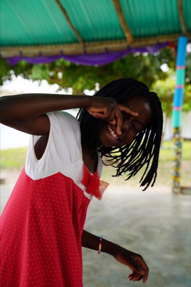 Portrait of Milda, a child at Goodwill Vulnerable Children's Home