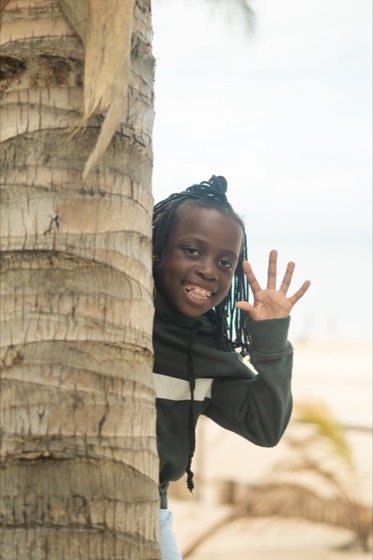 Portrait of Ruth, a child at Goodwill Vulnerable Children's Home